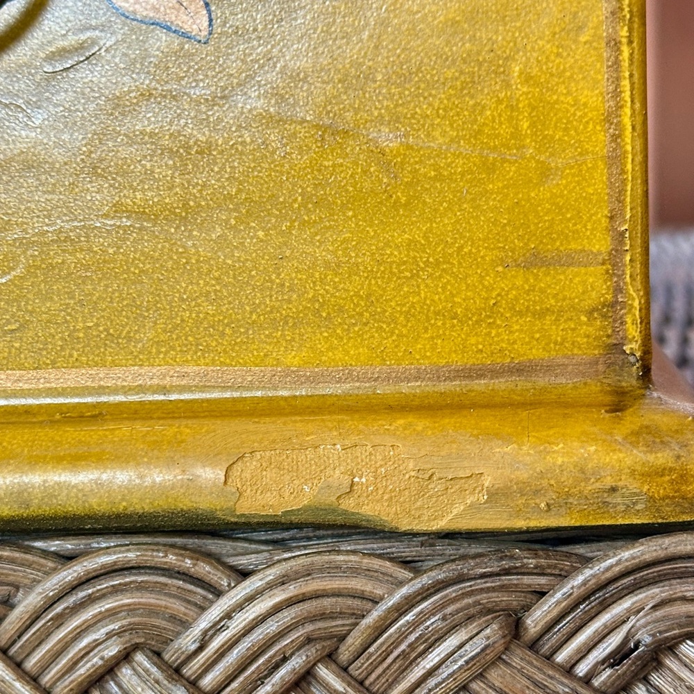Vintage Chinese Painted Jewelry Box - Picture 11 of 11